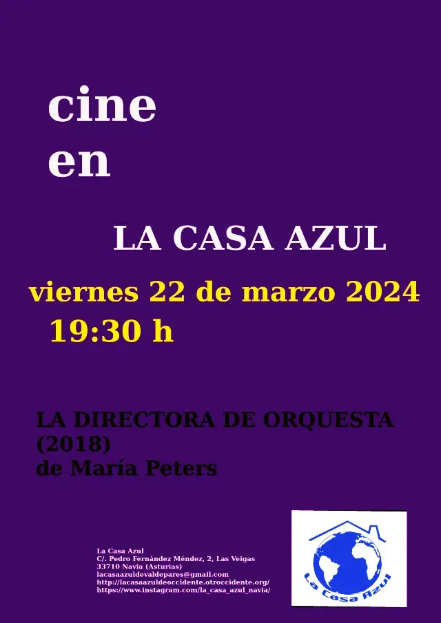 Cine de entrada libre: LA DIRECTORA DE ORQUESTA, de María Peters