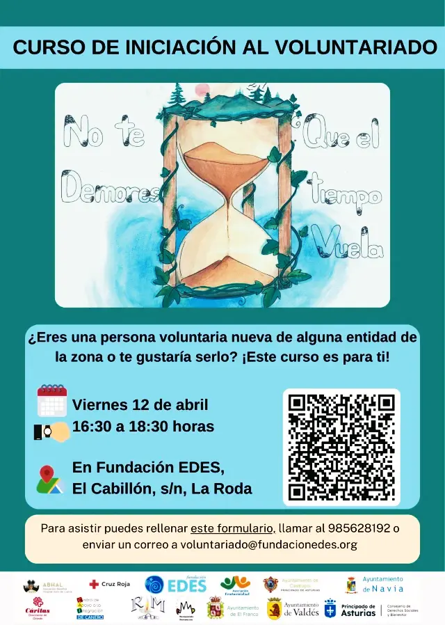 Curso gratuito de Iniciación al Voluntariado
