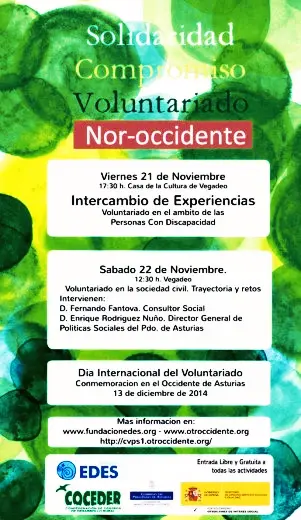 Solidaridad Compromiso y Voluntariado. Jornada Formativa