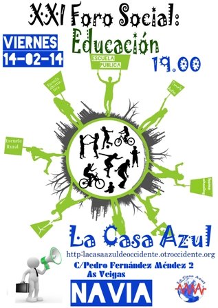 XXI Foro Social de La Casa Azul - Educación -