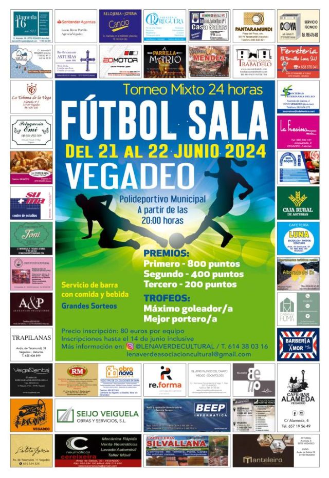 Torneo 24h Fútbol Sala, en Vegadeo