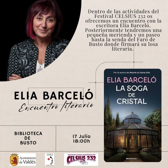 Encuentro Literario con la escritora Elia Barceló, en Valdés