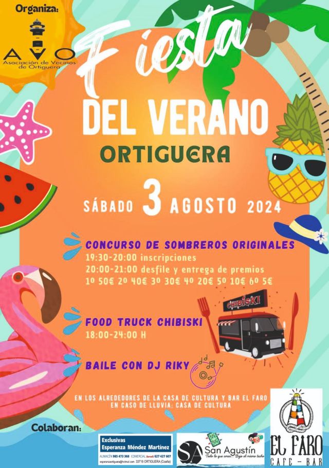 Fiesta de Verano, en Ortiguera