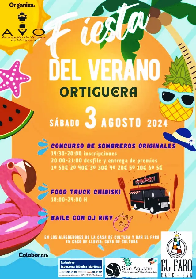 Fiesta de Verano, en Ortiguera