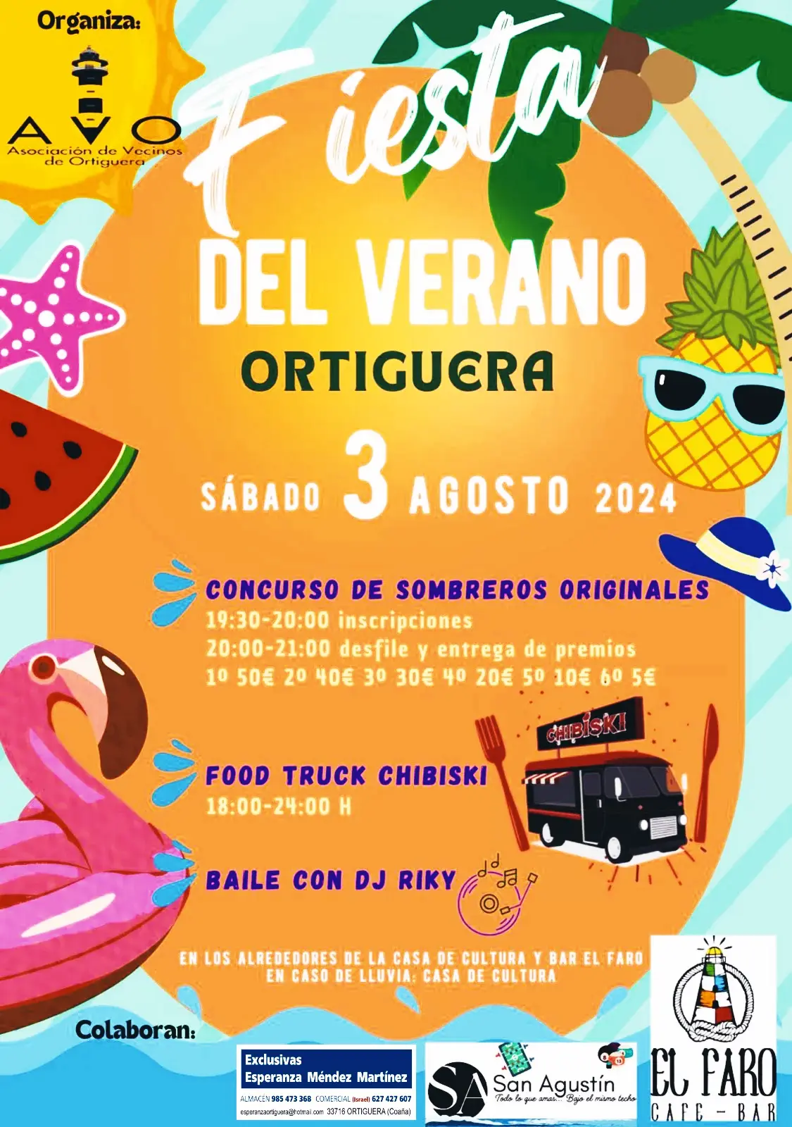 Fiesta de Verano, en Ortiguera