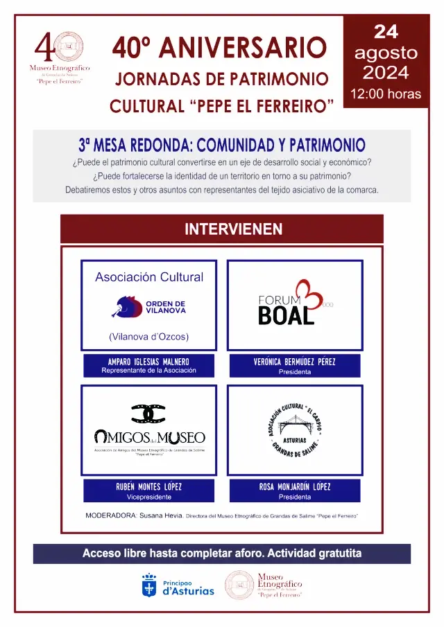 40ª Aniversario Jornadas del Patrimonio, en Grandas de Salime