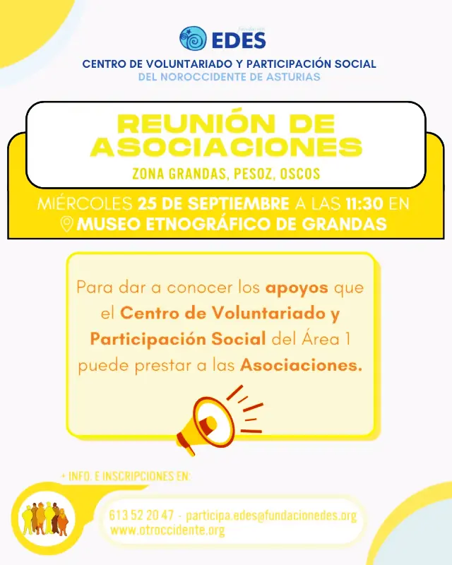Reunión de Asociaciones, en el Museo de Grandas de Salime