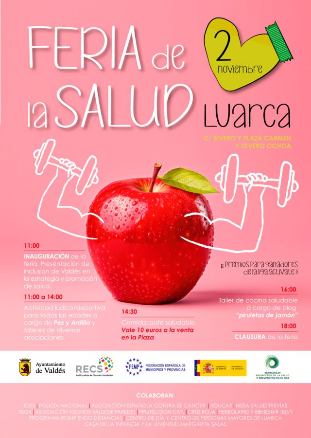 Feria de la Salud, en Luarca