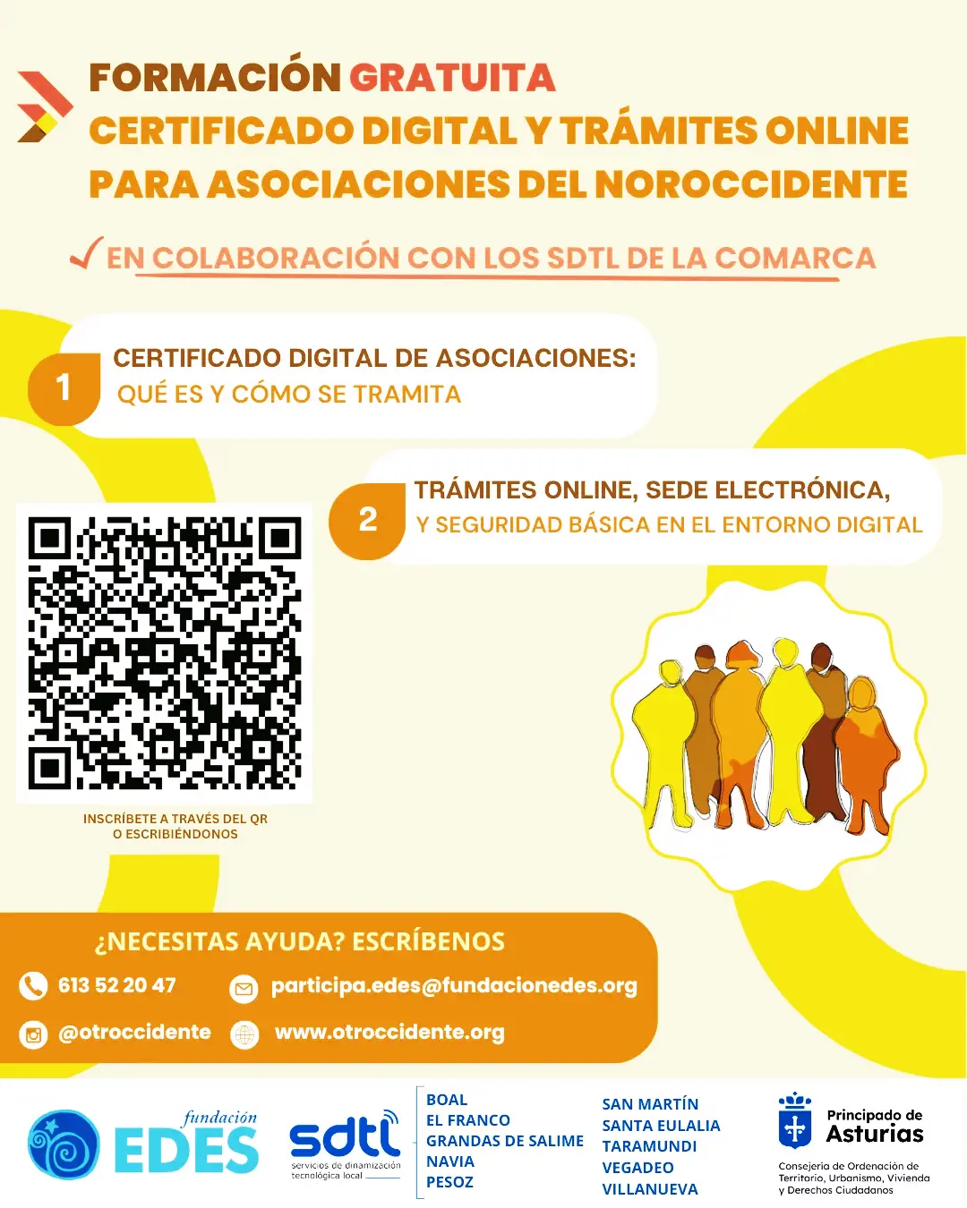 Formación gratuita para Asociaciones: Certificado Digital y trámites online 