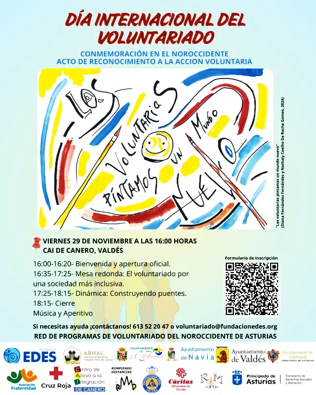 Celebración del Día Internacional del Voluntariado, en el Occidente de Asturias