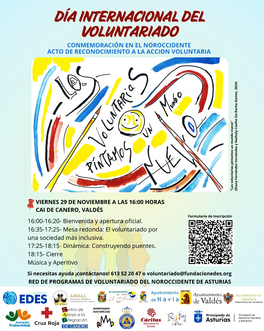 Celebración del Día Internacional del Voluntariado, en el Occidente de Asturias