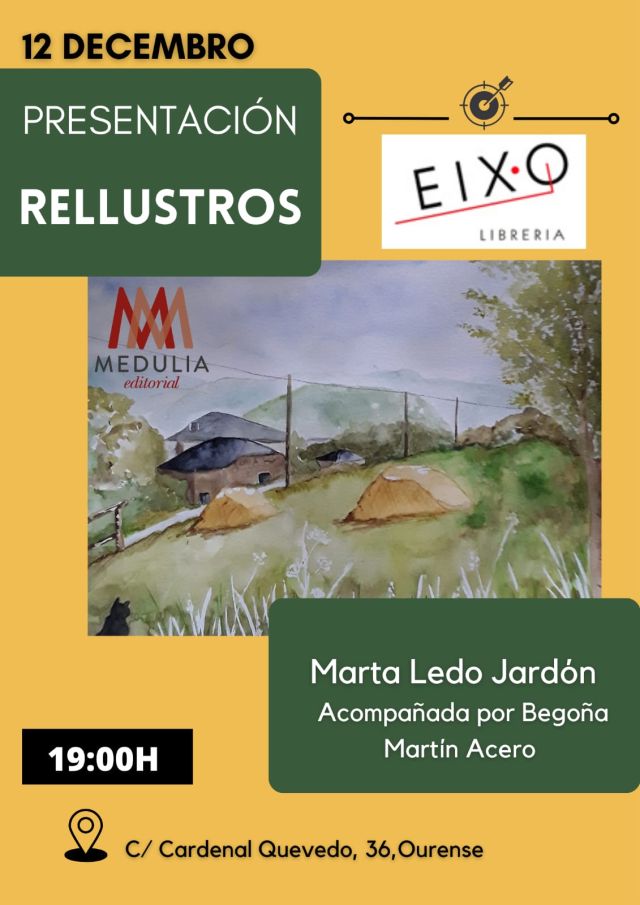 Presentación poemario Rellustros de Marta Ledo Jardón