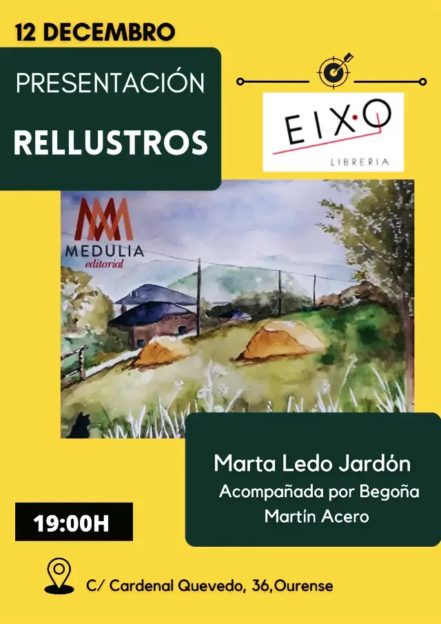 Presentación poemario Rellustros de Marta Ledo Jardón
