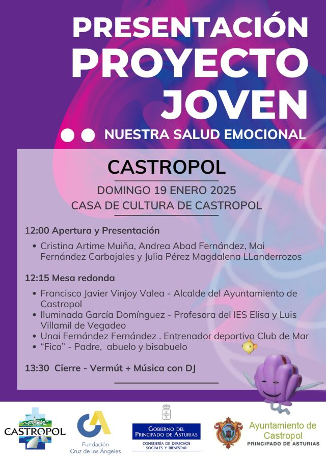 Presentación Proyecto Joven, en Castropol