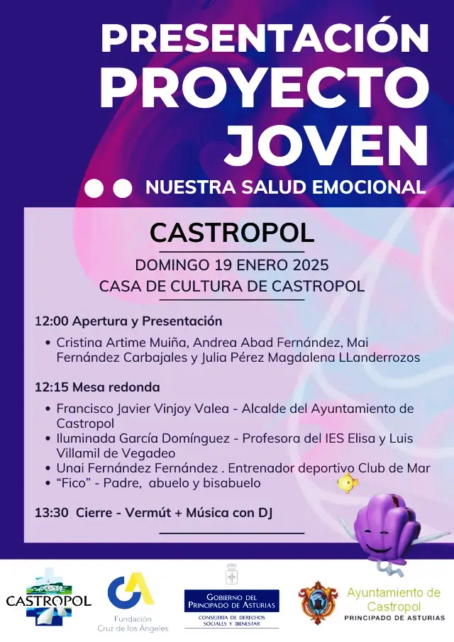 Presentación Proyecto Joven, en Castropol