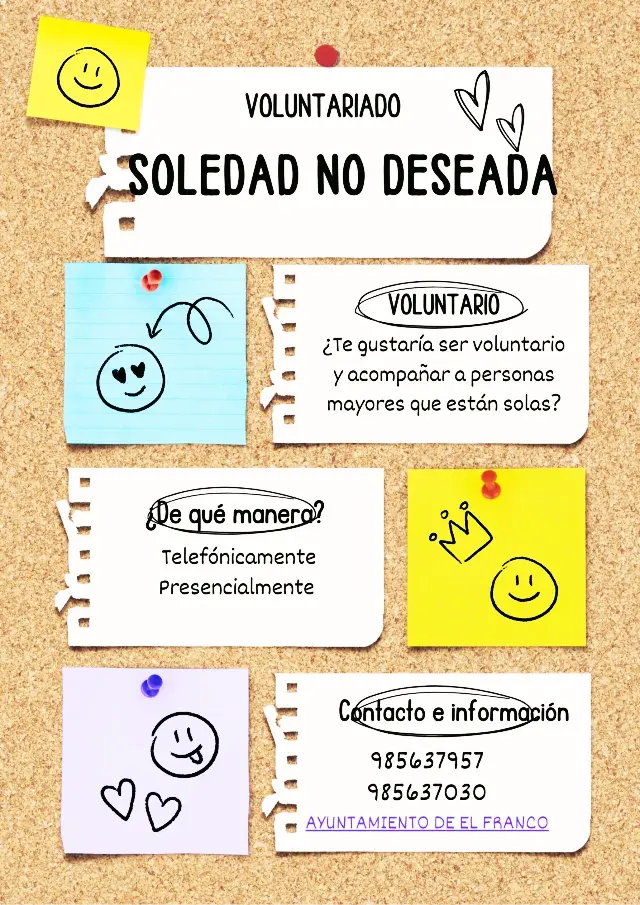 ¡Nuevo programa de Voluntariado en el occidente! Contra la SOLEDAD NO DESEADA