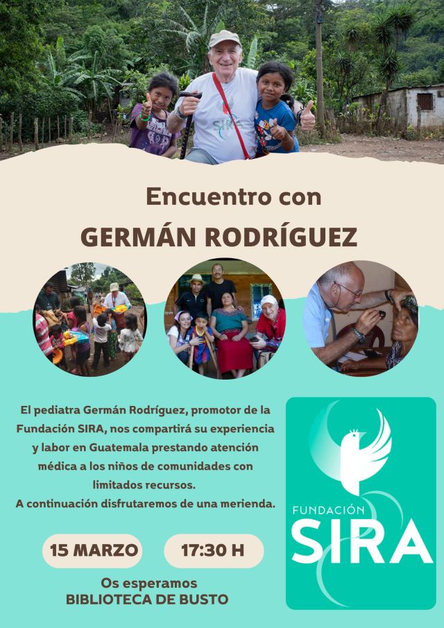 Encuentro con Germán Rodríguez. Fundación SIRA