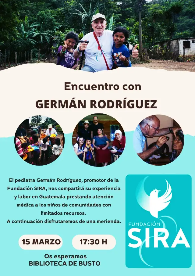 Encuentro con Germán Rodríguez. Fundación SIRA