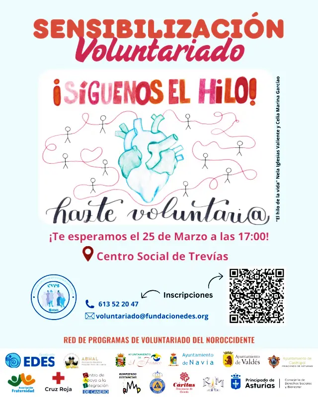 ¡Curso de sensibilización en Voluntariado!