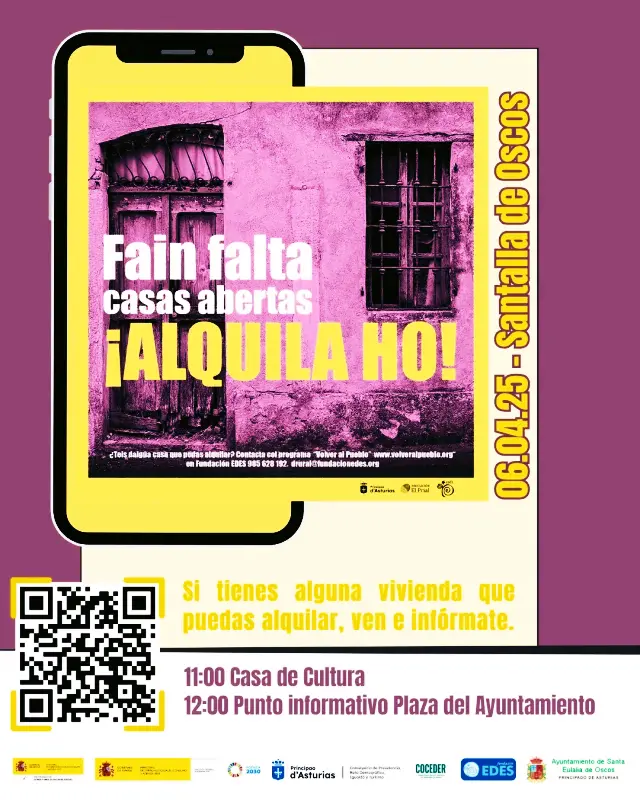 Fain falta casas abertas
