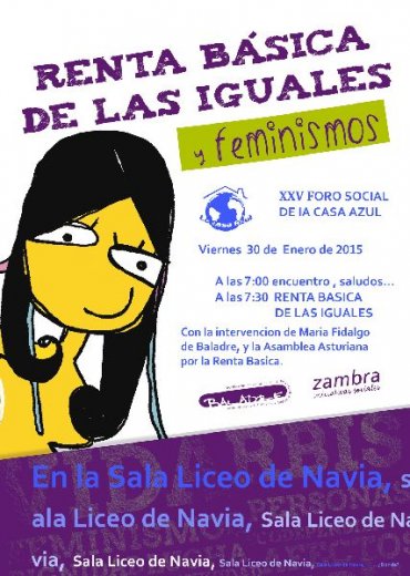 RENTA BÁSICA DE LAS IGUALES Y FEMINISMOS