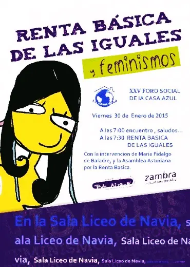 RENTA BÁSICA DE LAS IGUALES Y FEMINISMOS