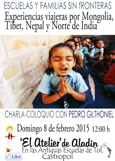 Escuelas y Familias sin Fronteras, experiencias viajeras de Pedro Gilthoniel