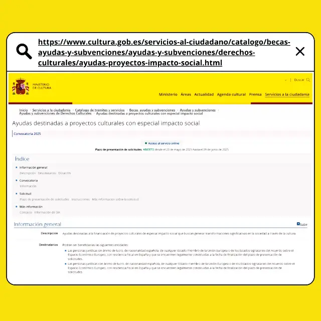 Nuevas Ayudas para Proyectos Culturales con Impacto Social