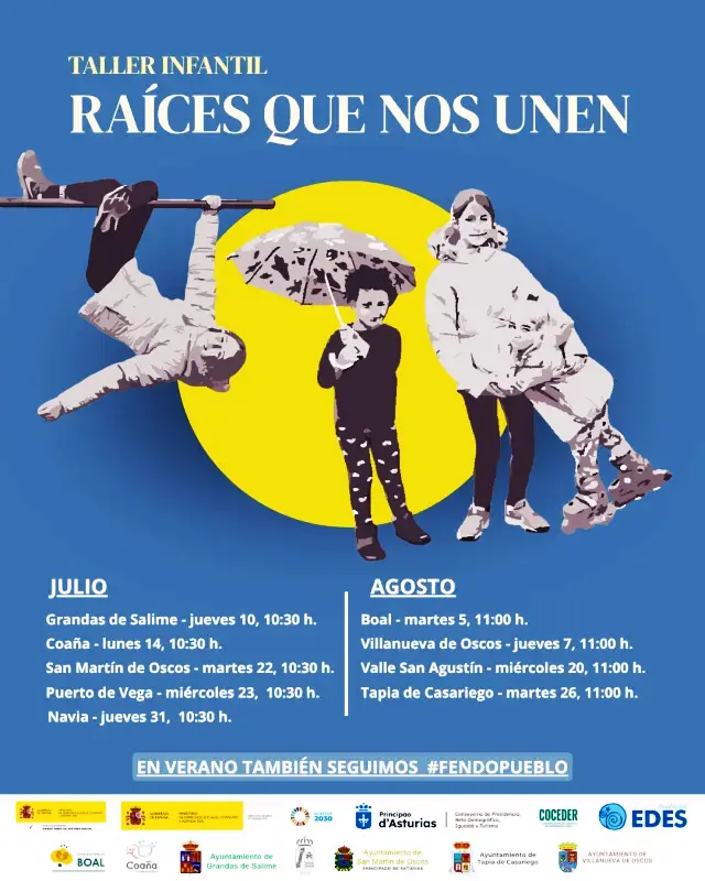 Taller infantil RAÍCES QUE NOS UNEN