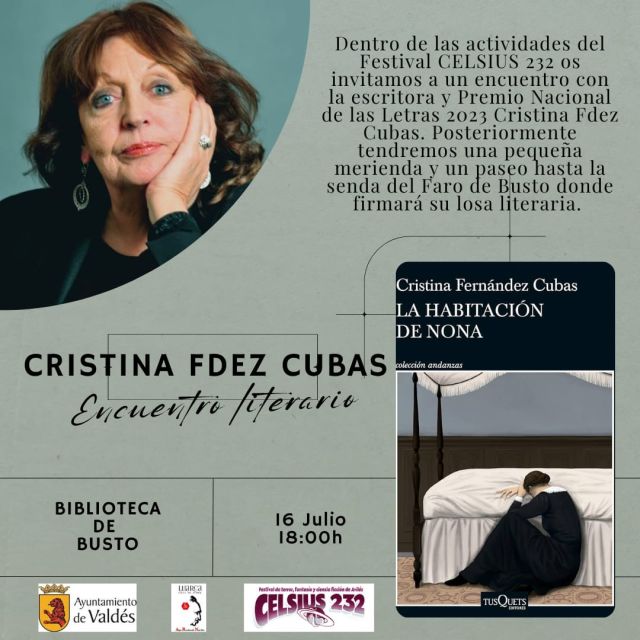 Encuentro con la escritora Cristina Fernández Cubas