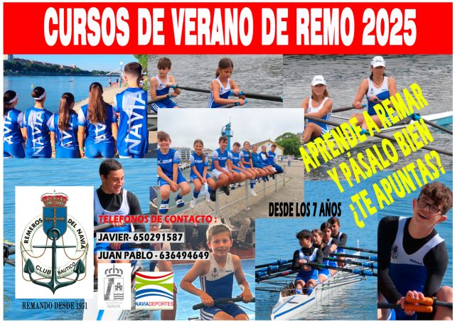 Cursos de verano de Remo 2025