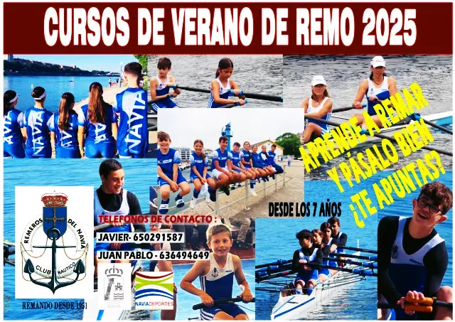 Cursos de verano de Remo 2025
