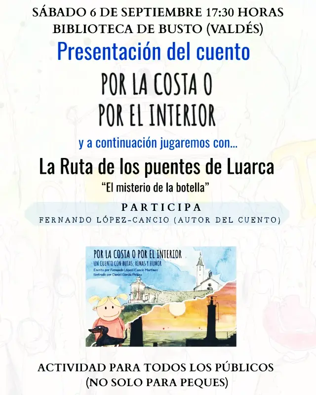Presentación del cuento POR LA COSTA O POR EL INTERIOR