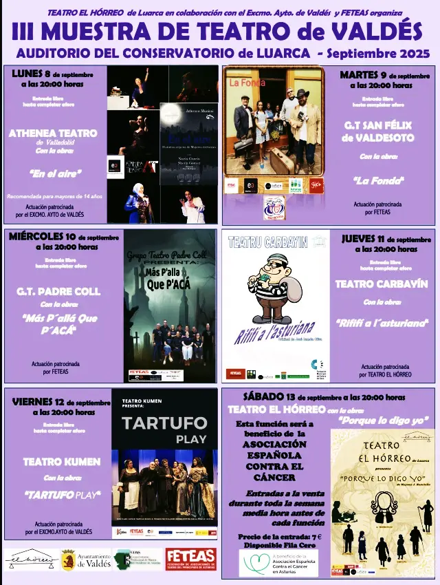 III Muestra de Teatro de Valdés