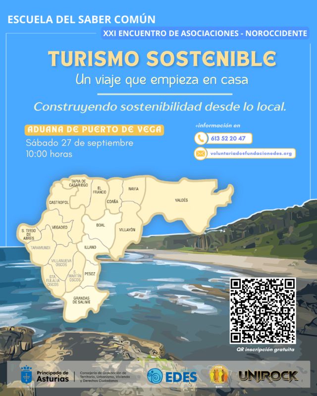 XXI Encuentro de Asociaciones del Noroccidente de Asturias: Turismo sostenible, un viaje que empieza en casa.