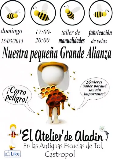 Nuestra pequeña y Grande Alianza, - La abeja
