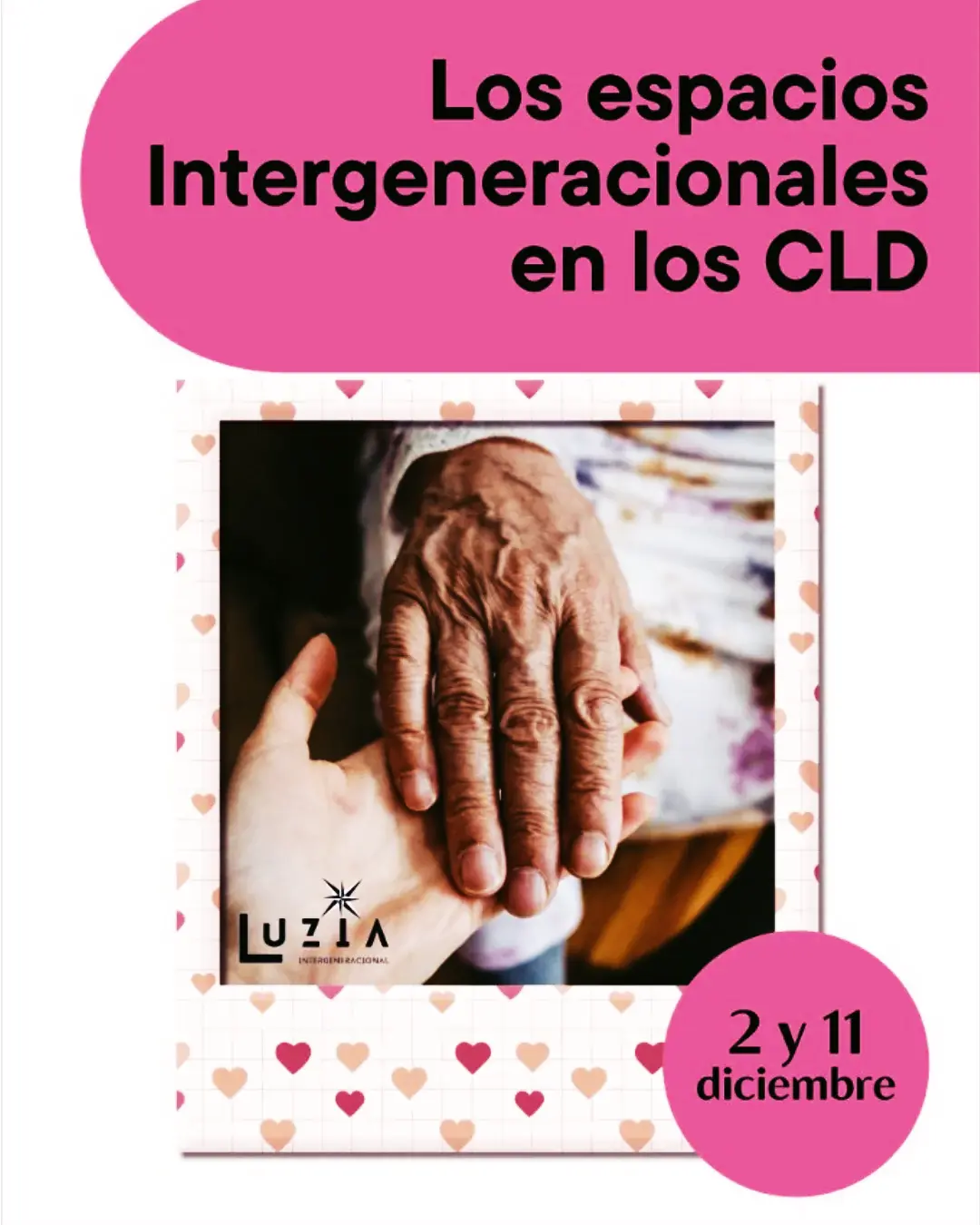 Formación 'Espacios intergeneracionales en los cuidados de larga duración'