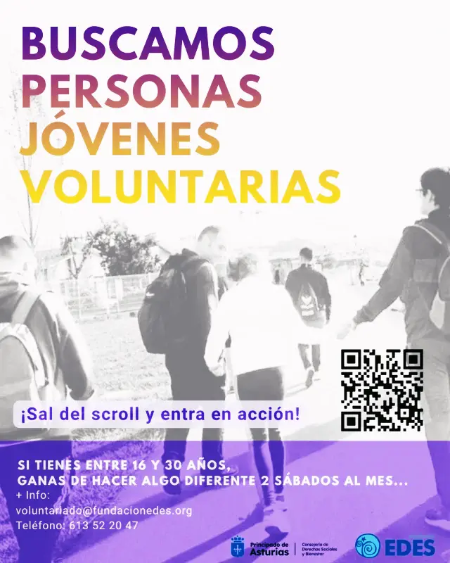 Se buscan personas voluntarias para actividades de ocio