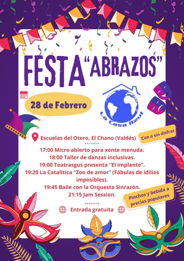 La Casa Azul de Occidente celebra su Festa Abrazos