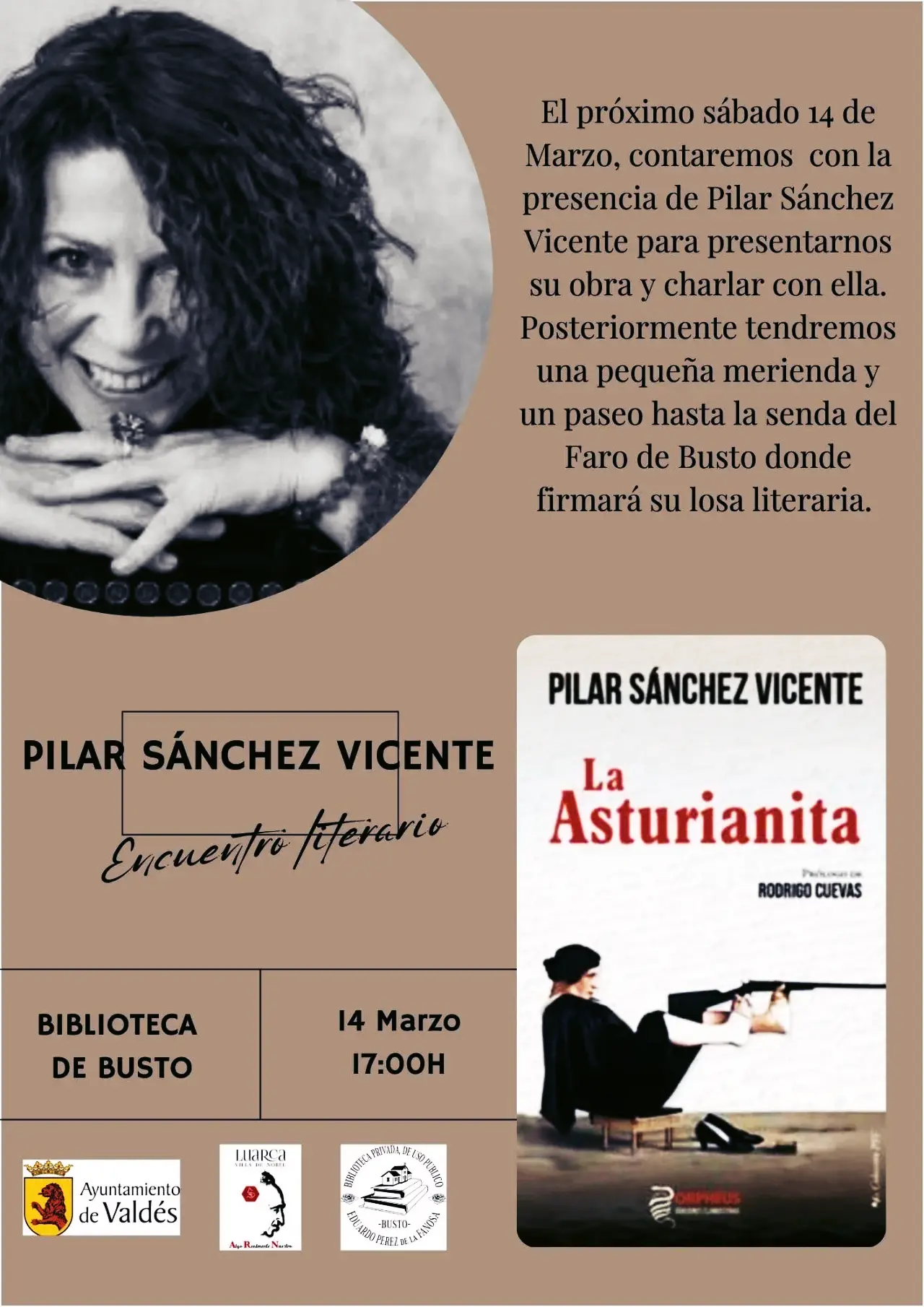 Encuentro con la escritora PILAR SÁNCHEZ VICENTE