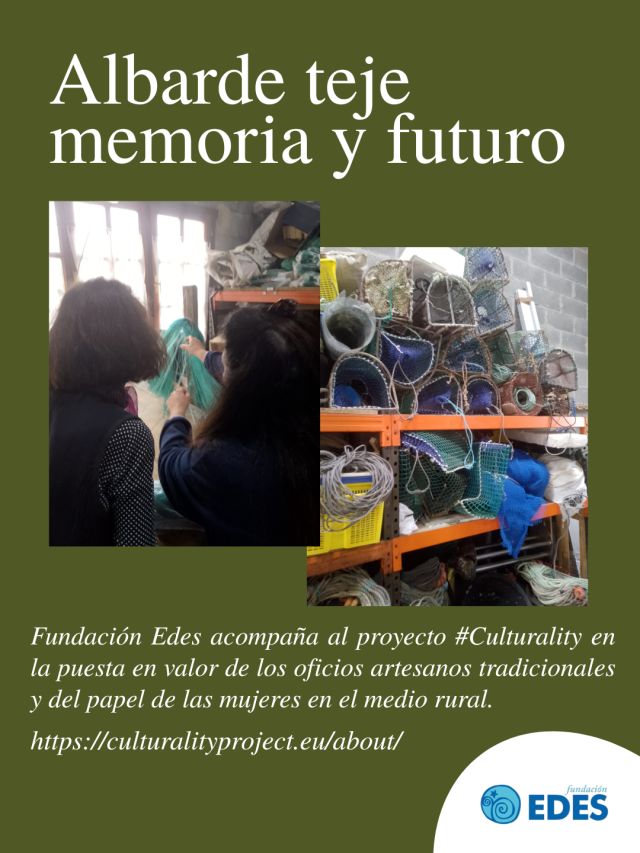 Fundación Edes acompaña en Valdés una investigación sobre oficios artesanos tradicionales