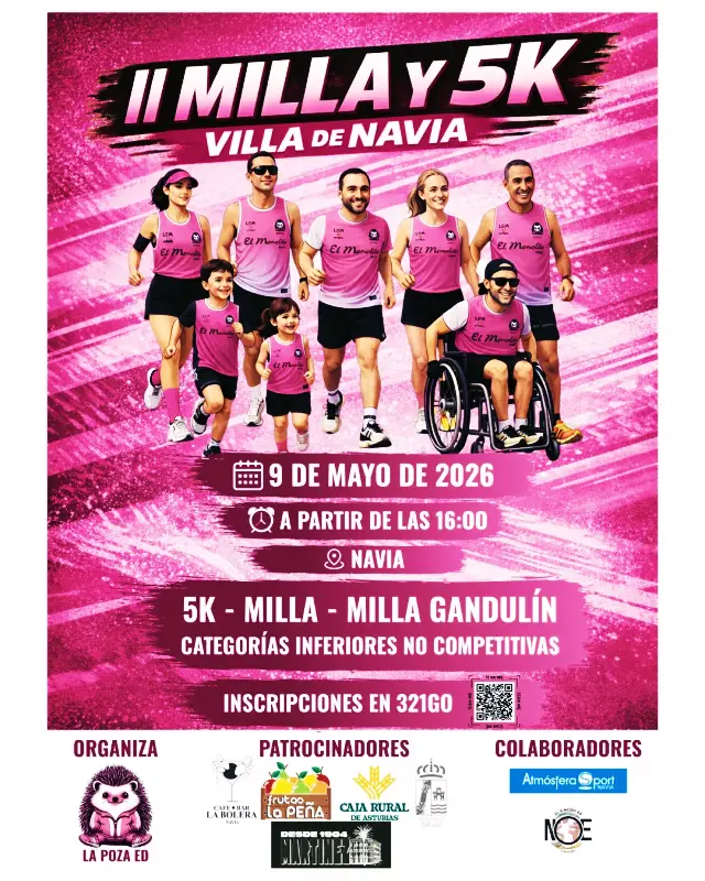 II Milla y 5k Villa de Navia