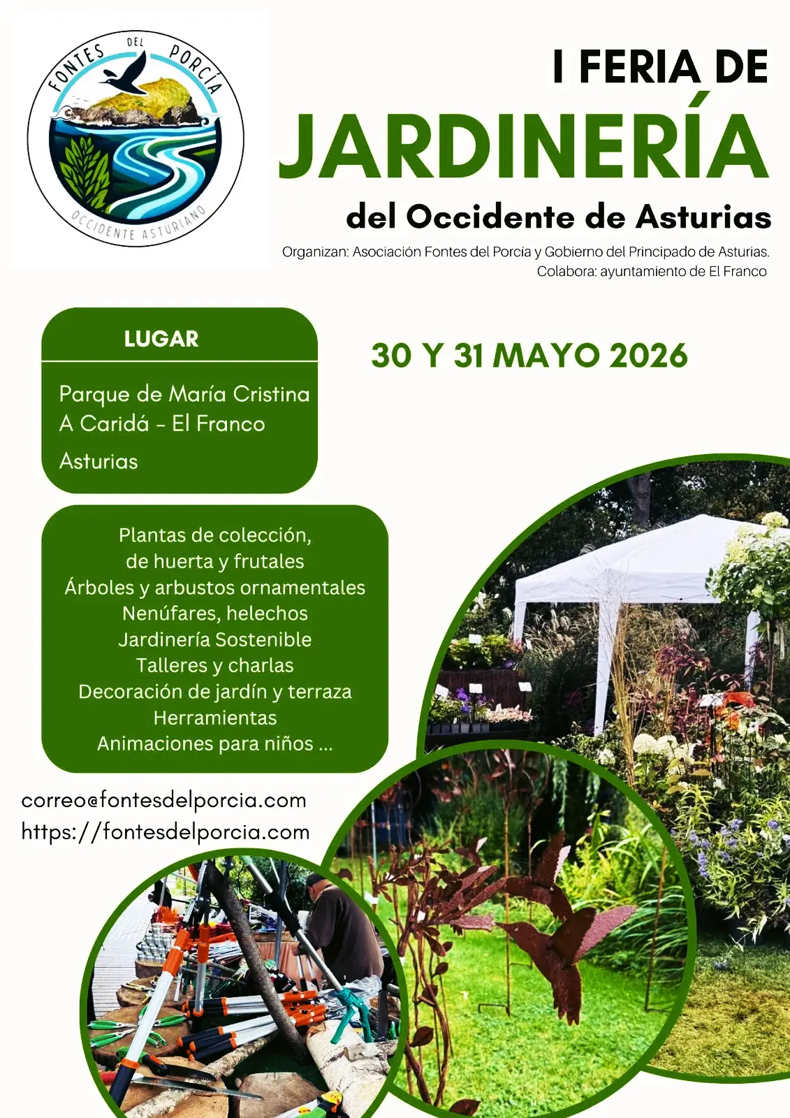 I Feria de Jardinería Occidente de Asturias