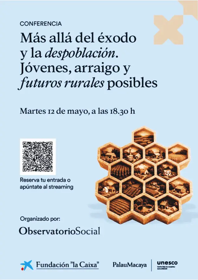 Conferencia: “Más allá del éxodo y la despoblación. Jóvenes, arraigo y futuros rurales posibles”