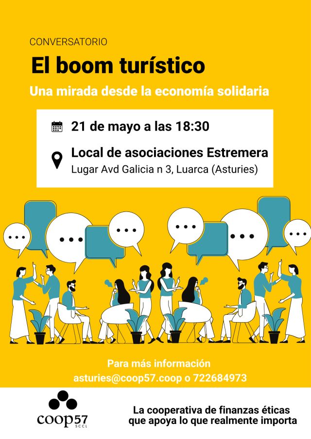 El boom turístico, a debate desde la economía solidaria en Luarca