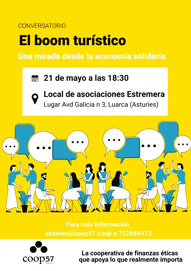 El boom turístico, a debate desde la economía solidaria en Luarca