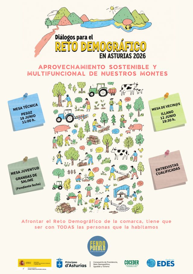 Diálogos para el Reto Demográfico '026: Aprovechamiento sostenible y multifuncional de nuestros montes