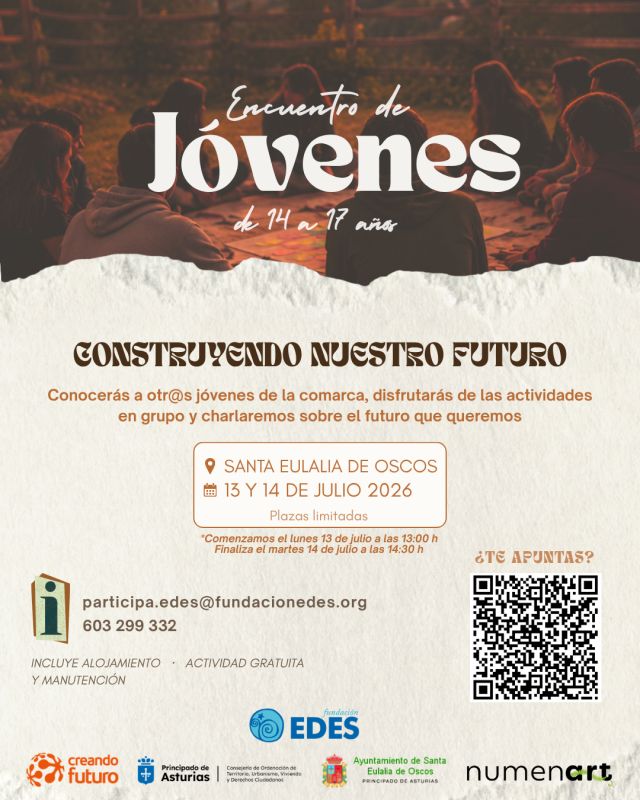 Encuentro de jóvenes de 14 a 17 años, en Santalla