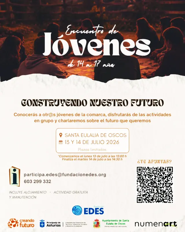 Encuentro de jóvenes de 14 a 17 años, en Santalla